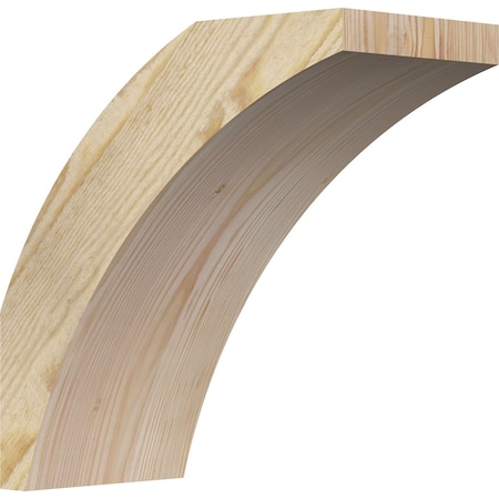 Ekena Millwork 6"W x 12"D x 12"H Thorton Rough Sawn Knee Brace, Douglas Fir BRC06X12X12THR00RDF